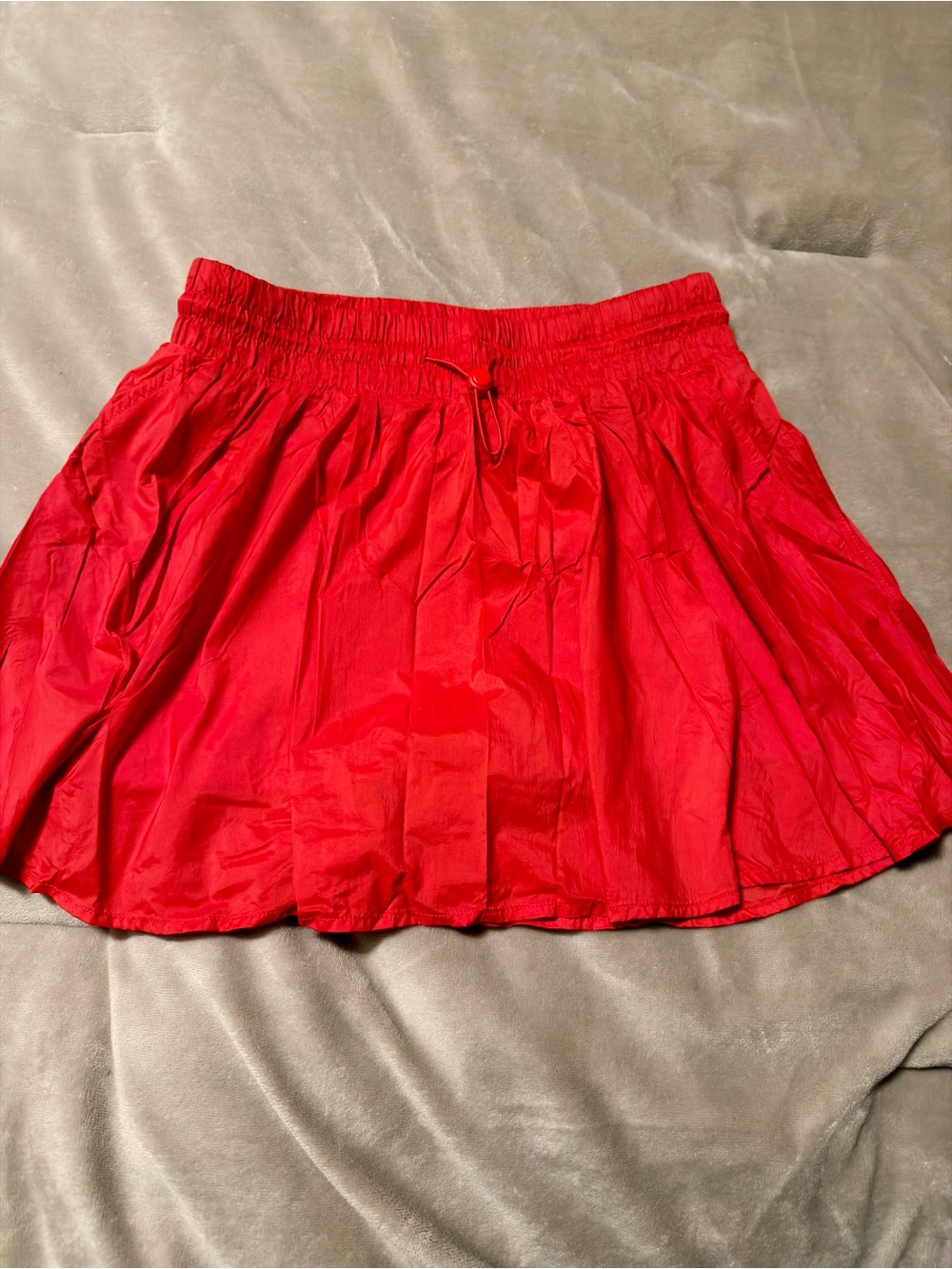 Women's Red Athletic Skort
